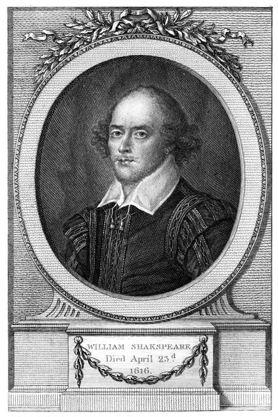 William Shakespeare, poeta y dramaturgo inglés de John Hall