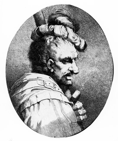 Bardolph, en Enrique IV, 1776 de John Hamilton Mortimer