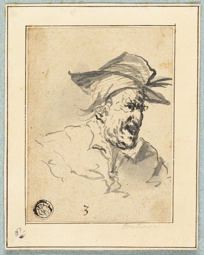 Esbozo de personaje de John Hamilton Mortimer