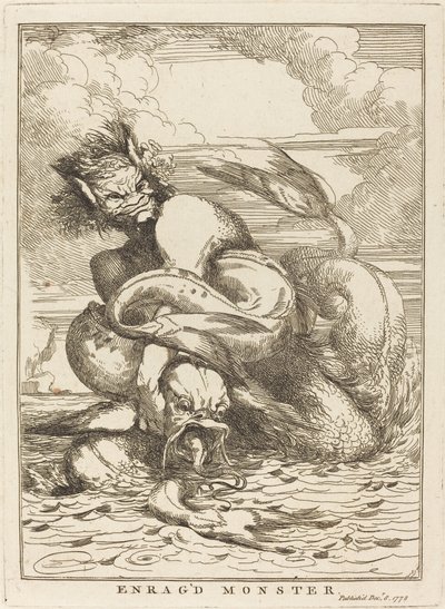 Monstruo Enfurecido de John Hamilton Mortimer