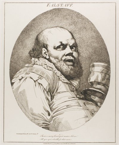 Falstaff de John Hamilton Mortimer