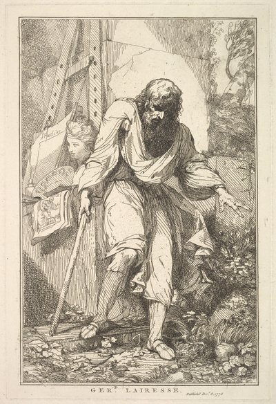 Gerard Lairesse de Quince Grabados Dedicados a Sir Joshua Reynolds, 8 de diciembre de 1778 de John Hamilton Mortimer