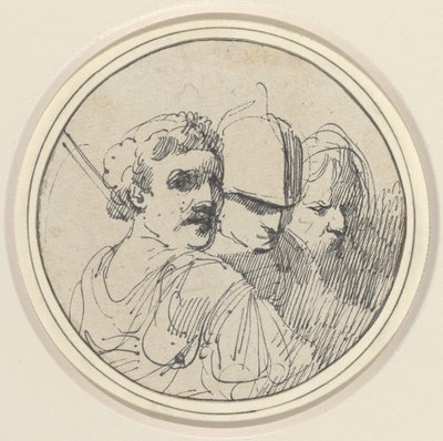 Tres cabezas orientales de John Hamilton Mortimer