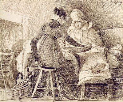Una partida de backgammon, 19 de enero de 1809 de John Harden