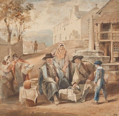 Tratos en el mercado de Ambleside de John Harden