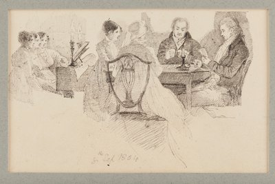Entretenimiento de la noche, 1804 de John Harden