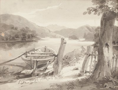 Barco en Bowness de John Harden