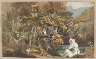 Borrowdale, 1810 de John Harden