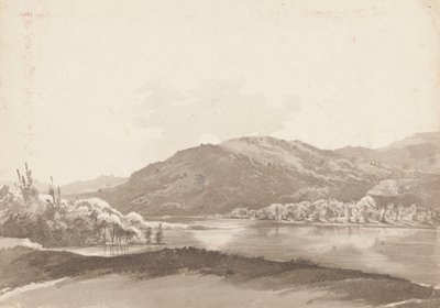 La Logia Griega del Sr. Curwen, Lago Windermere de John Harden