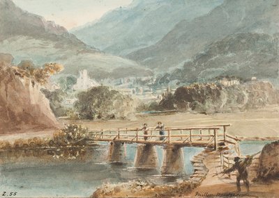 Viejo Puente del Molino, 1843 de John Harden