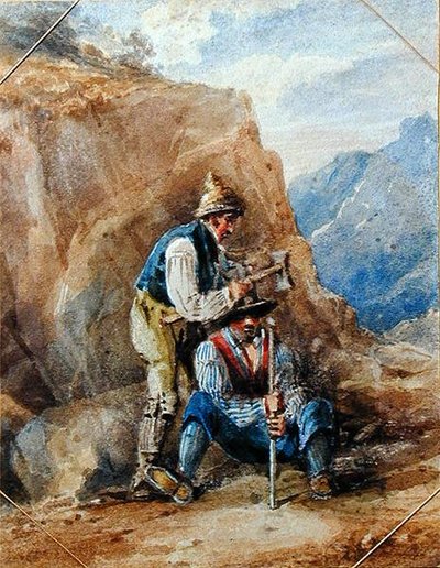 Trabajadores de cantera de John Harden