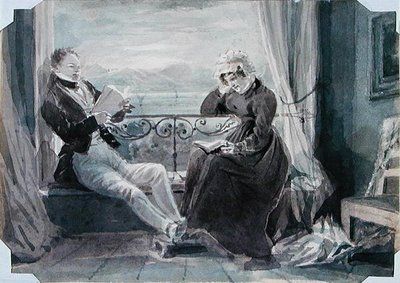 Robert Allan Harden y su Madre, Jessy Harden en Ouchy de John Harden