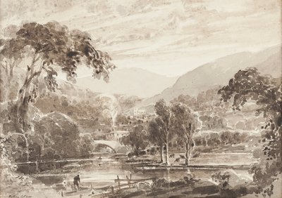 Puente Rothay, Distrito de los Lagos, Cumbria de John Harden