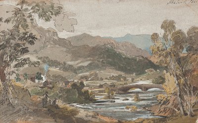 Puente de Skelwith, 1812 de John Harden
