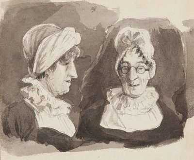 Dos vistas de la Sra. H de John Harden