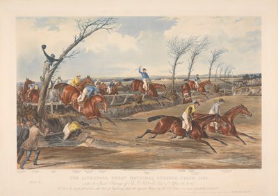 Uno de un juego de cuatro: El Liverpool Great National Steeple-Chase de John Harris