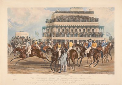 Uno de un juego de cuatro: El Liverpool Great National Steeple-Chase de John Harris