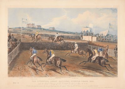 Uno de un juego de cuatro: El Liverpool Great National Steeple-Chase de John Harris