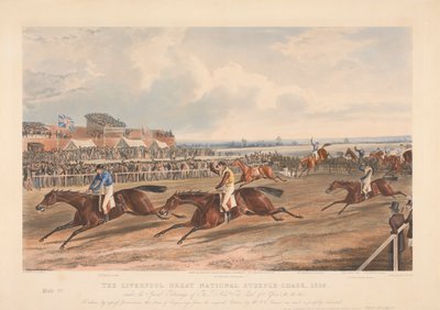 Uno de un juego de cuatro: El Liverpool Great National Steeple-Chase de John Harris