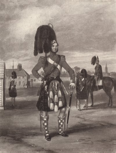 Los 93º Highlanders de Sutherland en Orden de Revisión, c1820-1870, 1909 de John Harris Junior