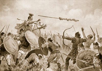 Una Batalla Romana con los Volscos de John Harris Valda