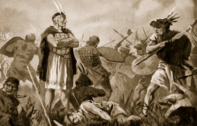 Huscar y Atahualpa luchando por el Imperio Inca de John Harris Valda