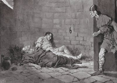 Encarcelamiento y muerte de los duques Erik y Valdemar de John Harris Valda