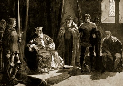 El parlamento de Owen Glendower, quien logró la independencia de Gales de John Harris Valda