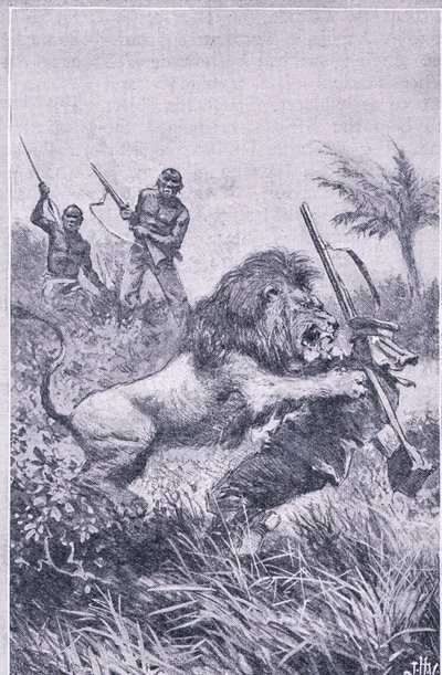 El fin de Livingstone, Newnes Pictorial Knowledge publicado por Newnes, c.1950