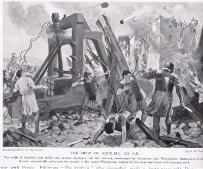 El asedio de Aquilea 238 d.C. de John Harris Valda