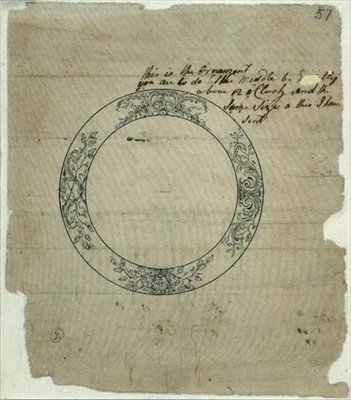 Diseño de Esfera para el 4º Cronómetro de John Harrison