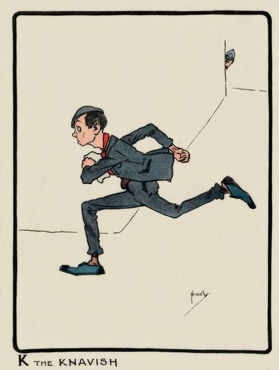 K el Pícaro / J. Hassall / Dibujo, 1903 de John Hassall