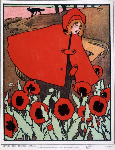 Caperucita Roja - Cartel, por John Hassall v.1930 de John Hassall