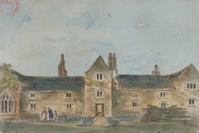 Asilos de ancianos de Ellis Davy, Croydon, Surrey, c. 1800 de John Hassell