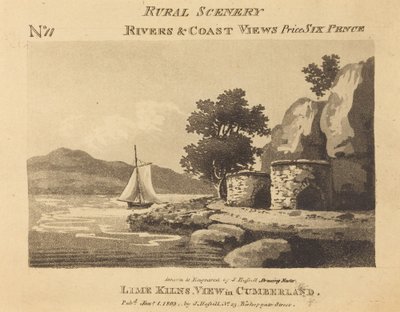 Hornos de cal, vista en Cumberland de John Hassell