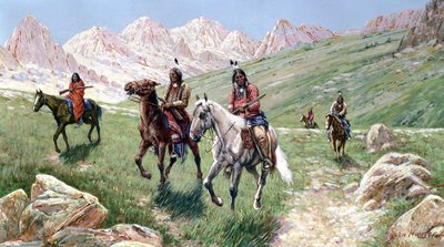 En el País Cheyenne, 1896 de John Hauser