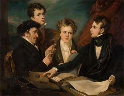 Una Controversia sobre el Color de John Hayter