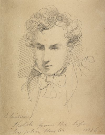 Sir Edwin Landseer, 1826 de John Hayter
