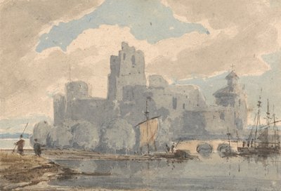 Castillo en la costa del mar de John Henderson