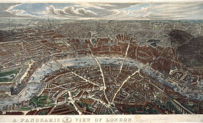 Vista panorámica de Londres de John Henry Banks