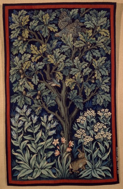 Faisán hembra, hecho por Morris & Co. 1917 de John Henry Dearle