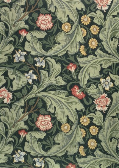 Papel tapiz de Leicester, diseñado por John Henry Dearle (1860-1932) para Morris and Company, 1911 de John Henry Dearle