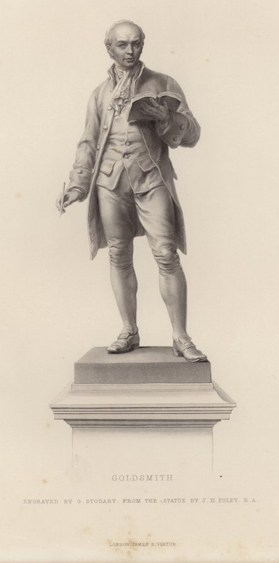 Estatua de Oliver Goldsmith de John Henry Foley