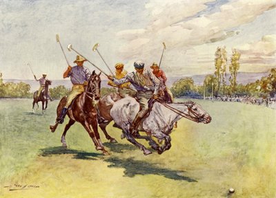 Polo en Sudáfrica de John Henry Frederick (after) Bacon
