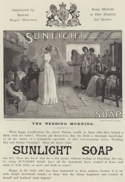 Anuncio, Jabón Sunlight de John Henry Frederick Bacon