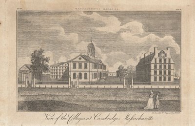 Vista de los colegios de Cambridge, Massachusetts de John Henry Hill