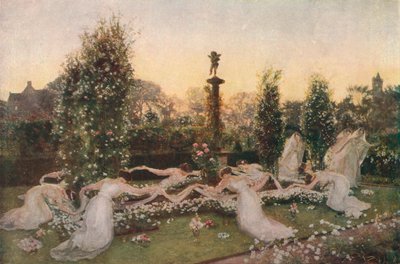 El Jardín de Cupido, c. 1900, 1912 de John Henry Lorimer