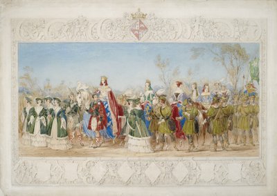 Jane Georgiana, Lady Seymour, Reina de la Belleza de John Henry Nixon