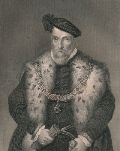 Henry Fitzalan, Conde de Arundel, principios-mediados del siglo XIX de John Henry Robinson
