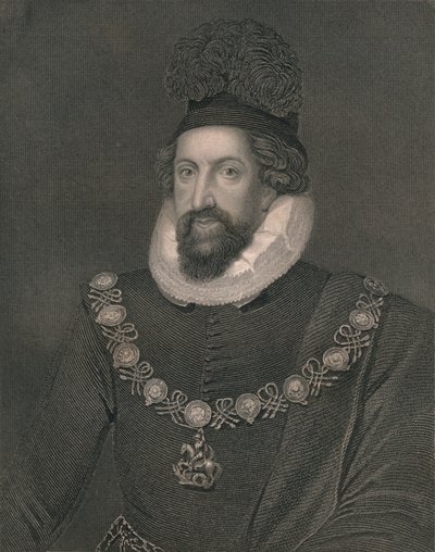 Thomas Howard, Conde de Suffolk, c. 1600, principios-mediados del siglo XIX de John Henry Robinson